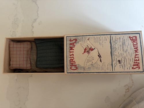 Maileg christmas matchbox - maileg,