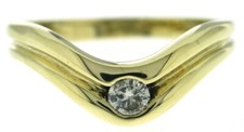 9 ct gold ring diamond