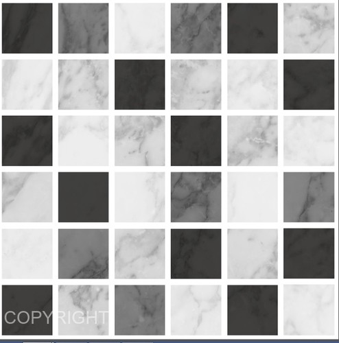 Peel stick tile - &,