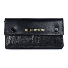 Leather Tobacco Pouch Black