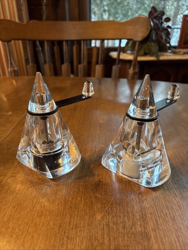 Pair zassenhaus mcm lucite - pair,