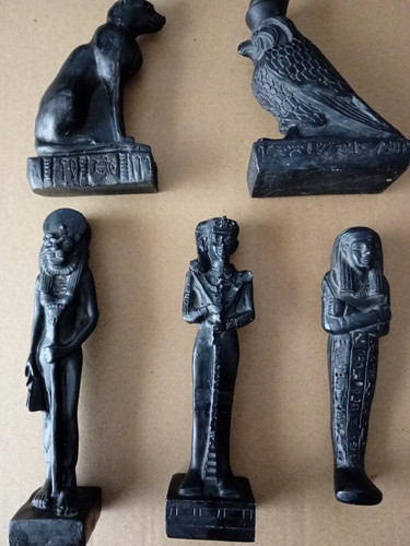 Egyptian figures black - egyptian,