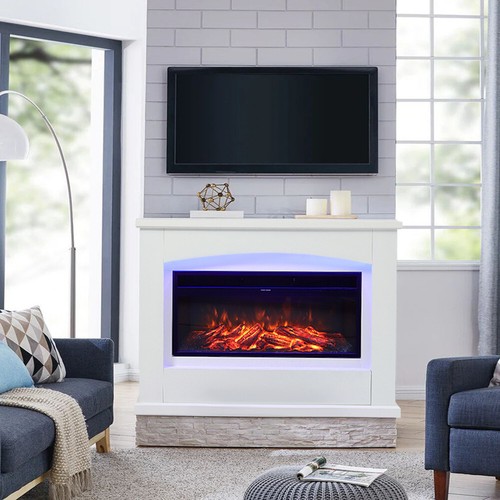 2kw electric fire suite - electric, 34"