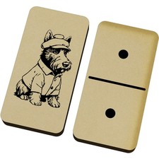 'Scottish Terrier' Domino Set