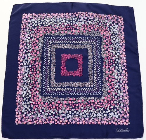 Ostinelli vintage silk scarf - vintage,