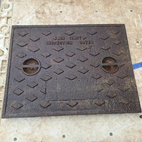 Cast iron manhole - iron,