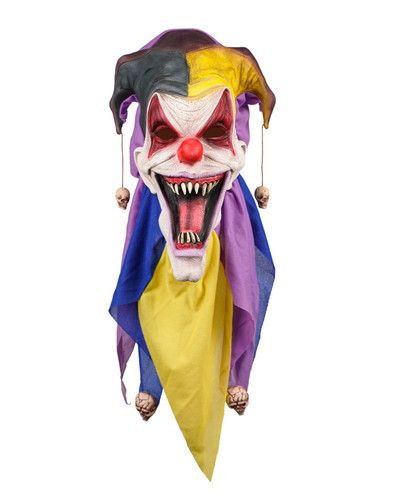 Scary evil jester - jester, full