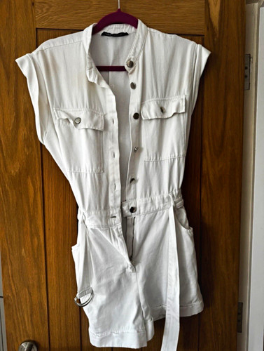 Zara white denim - white,