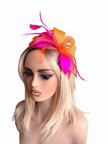 Orange and fuchsia pink - and,