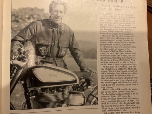 Norton manx inter special - ,