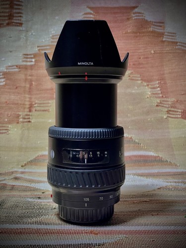 Sony minolta 105mm - a, 28-105mm
