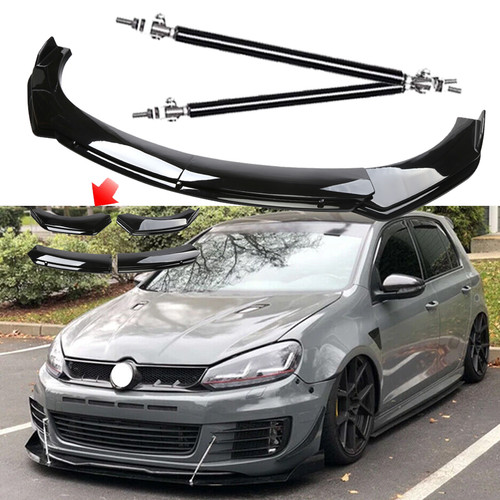 Front bumper lip body kit - front,