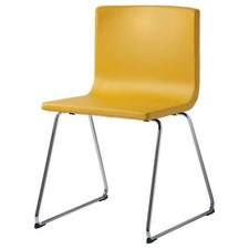IKEA Bernhard Yellow Chair Set of 4, Kitchen , Dining Room, Living Room