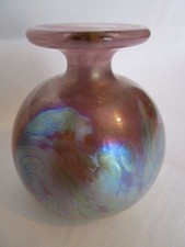 Okra Glass England Iridescent