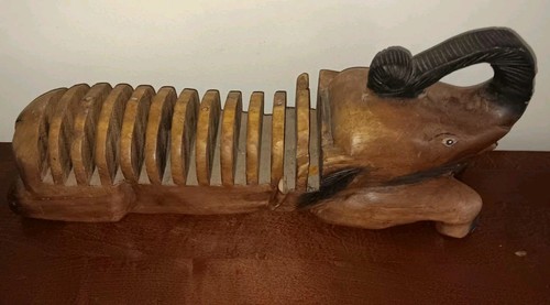 Vintage elephant carved - vintage,