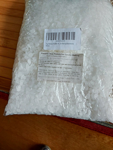 1kg white paraffin wax - 1kg,