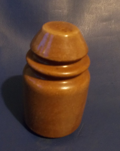 Gpo brown ceramic telegraph - brown,