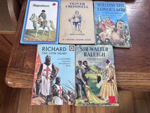 Job lot ladybird history - job, books