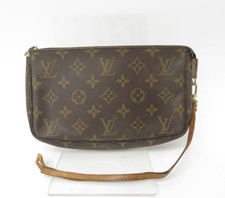 Authentic Louis Vuitton Monogram Pochette Accessories Pouch Bag  F#46603