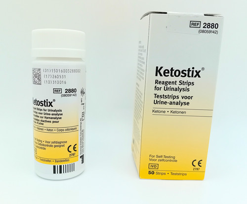 Ketostix strips reagent for - ketostix,