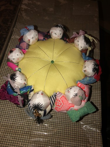 Pin cushion vintage - pin,