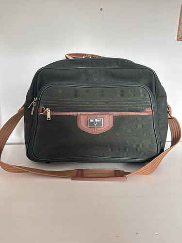 Vintage antler dark green and - vintage,
