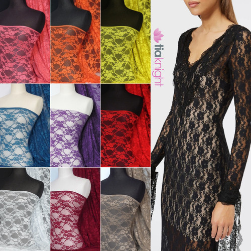 Flower stretch lace - flower,