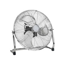 16 Inch Chrome Floor Fan Metal