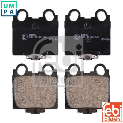 Brake pad set disc - brake,