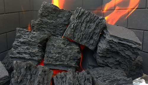 Coals gas fire - fire, replacement