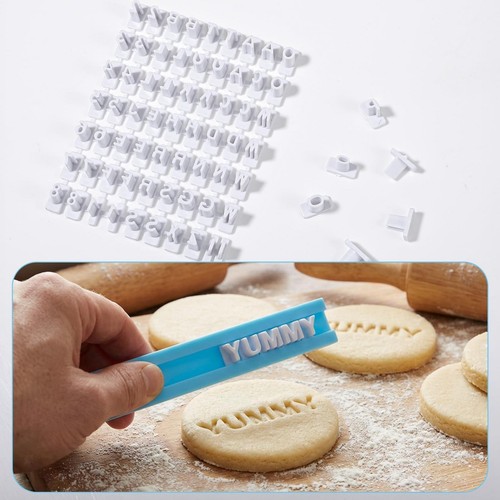 Alphabet letter number cookie - alphabet,