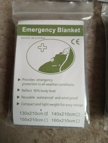 Emergency blanket 210cm - blanket,