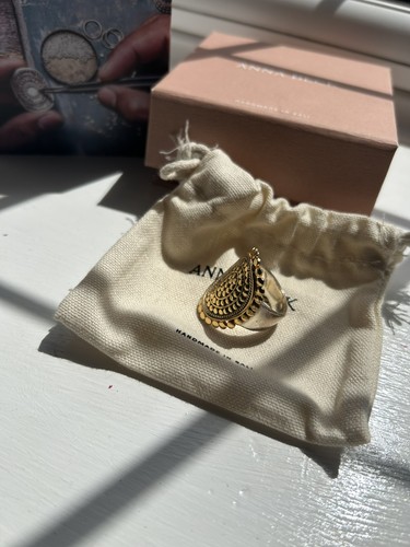 Designer anna beck saddle ring - anna,