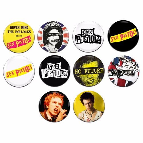 10x sex pistols - sex, 25mm