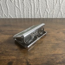 Vintage Sport Glass 2.5X Folding Opera Binoculars made in Japan olive. 