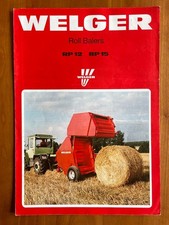 Welger Roll Baler RP12 RP15