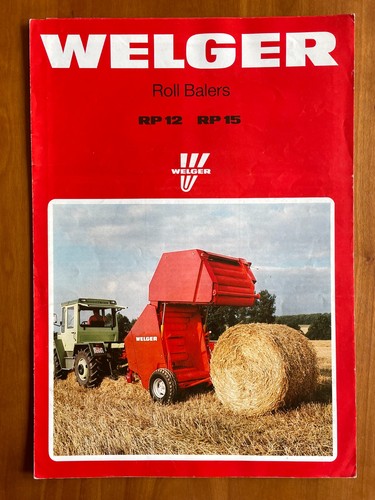 Welger roll baler - roll, rp12