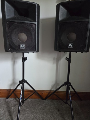 Sx100 speakers with - ev,