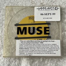 PROMO Muse - Cave 1999 Uk Cd
