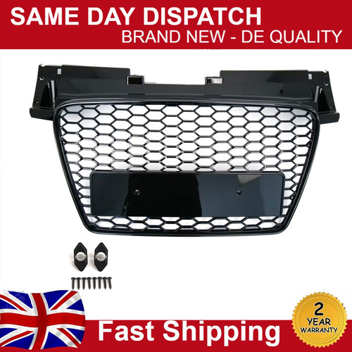 Gloss black style honeycomb - gloss,