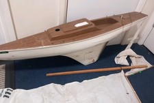 Vintage RC Yacht Boat Model