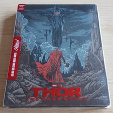 Thor: The Dark World (2013) 4K UHD + Bluray, UK Zavvi Exclusive Mondo Steelbook