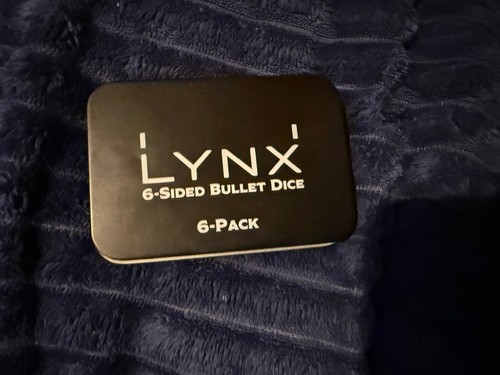 Lynx sided bullet dice - 6-sided,