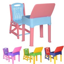 Children Chair and Table Set Ideal for Study Gift for Kids Nursery