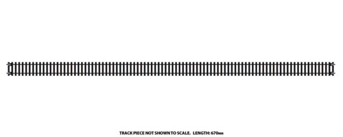 Hornby long straight - oo, gauge
