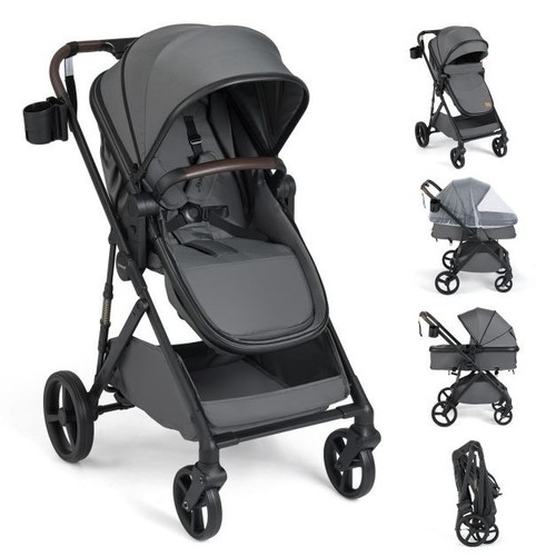 2in1 baby stroller convertible - 2in1,