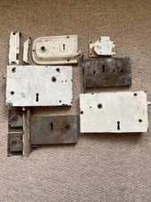 reclaimed Old  Door Rim Locks