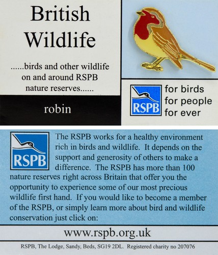 Rspb pin badge fbfpfe - fbfpfe, british