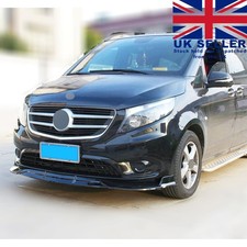 For Mercedes Benz Vito Van W447 Front Lip Spoiler Splitter Diffuser Body Kit