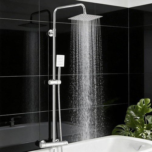 Thermostatic shower mixer set - mixer,